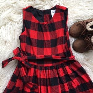 Toddler Buffalo Plaid Dress